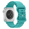 Vroubkovaný řemínek pro Apple Watch 42/44/45/46/49mm (Barevná varianta Bílý)