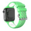 Perforovaný řemínek s dvojitým zapínáním pro Apple Watch 42/44/45/46/49mm (Barevná varianta Oranžovo-černý)