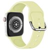 Jednobarevný řemínek s přezkou pro Apple Watch 38/40/41/42(S10)mm (Barva náramku Bílá)