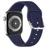 Jednobarevný řemínek s přezkou pro Apple Watch 38/40/41/42(S10)mm (Barva náramku Bílá)