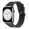 Silikonový řemínek se vzorkem pro Apple Watch 38/40/41mm (Barva náramku Bílá)