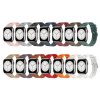Silikonový řemínek se vzorkem pro Apple Watch 42/44/45/46/49mm (Barva náramku Bílá)