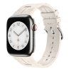 Silikonový řemínek se vzorkem pro Apple Watch 42/44/45/46/49mm (Barva náramku Bílá)