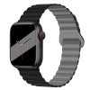 Silikonový magnetický řemínek pro Apple Watch 38/40/41/42(S10)mm (Barva Růžovo-Bílá)