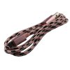 Pletený kabel USB na MICRO-USB 1m (Barva Růžovo-černý)