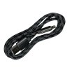 Pletený kabel USB na lightning 1m (Barva Šedo-černý)