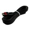 Pletený kabel 3m USB-C na USB-C (Barva modrý)
