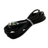 Pletený kabel 3m USB-C na USB-C (Barva modrý)