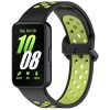 Perforovaný řemínek pro Samsung Galaxy Fit 3 (Barevná varianta Šedo-Bílý)