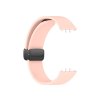 Silikonový řemínek s drážkou a magnetickým zapínáním pro Samsung Galaxy Fit 3 (Barva náramku Bílá)