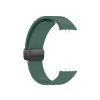 Silikonový řemínek s drážkou a magnetickým zapínáním pro Samsung Galaxy Fit 3 (Barva náramku Bílá)