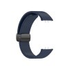 Silikonový řemínek s drážkou a magnetickým zapínáním pro Samsung Galaxy Fit 3 (Barva náramku Bílá)