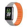 Silikonový magnetický řemínek pro Samsung Galaxy Fit 3 (Barva Černo-Červený)
