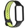 Perforovaný náhradní náramek Mi Band 8 Active / Redmi Band 2 (Barevná varianta Červeno-Bílý)