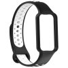 Perforovaný náhradní náramek Mi Band 8 Active / Redmi Band 2 (Barevná varianta Červeno-Bílý)