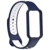 Perforovaný náhradní náramek Mi Band 8 Active / Redmi Band 2 (Barevná varianta Červeno-Bílý)