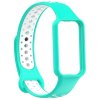 Perforovaný náhradní náramek Mi Band 8 Active / Redmi Band 2 (Barevná varianta Červeno-Bílý)