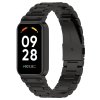 Kovový řemínek pro Mi band 8 Active / Redmi Band 2 (Barevná varianta Stříbrná)