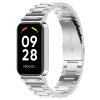 Kovový řemínek pro Mi band 8 Active / Redmi Band 2 (Barevná varianta Stříbrná)