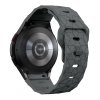 Vroubkovaný řemínek se vzorkem pro Samsung Galaxy Watch 4/5/6 (Barva Bílá)