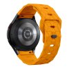Vroubkovaný řemínek se vzorkem pro Samsung Galaxy Watch 4/5/6 (Barva Bílá)