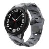 Vroubkovaný řemínek se vzorkem pro Samsung Galaxy Watch 4/5/6 (Barva Bílá)
