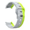 Vroubkovaný řemínek se vzorkem pro Samsung Galaxy Watch 4/5/6 (Barva Bílá)