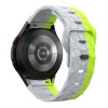 Vroubkovaný řemínek se vzorkem pro Samsung Galaxy Watch 4/5/6 (Barva Bílá)
