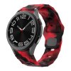 Vroubkovaný řemínek se vzorkem pro Samsung Galaxy Watch 4/5/6 (Barva Bílá)