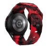 Vroubkovaný řemínek se vzorkem pro Samsung Galaxy Watch 4/5/6 (Barva Bílá)