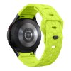 Vroubkovaný řemínek se vzorkem pro Samsung Galaxy Watch 4/5/6 (Barva Bílá)
