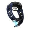 Perforovaný magnetický řemínek pro Samsung Watch 4/5/6 (Barva Černo-bílý s černou přezkou)