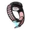 Perforovaný magnetický řemínek pro Samsung Watch 4/5/6 (Barva Černo-bílý s černou přezkou)
