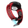 Perforovaný magnetický řemínek pro Samsung Watch 4/5/6 (Barva Černo-bílý s černou přezkou)
