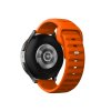 Perforovaný strukturovaný řemínek 22mm (Barva Modro-Šedá)
