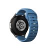 Perforovaný strukturovaný řemínek 22mm (Barva Modro-Šedá)