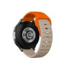 Perforovaný strukturovaný řemínek 22mm (Barva Modro-Šedá)