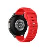 Perforovaný strukturovaný řemínek 22mm (Barva Modro-Šedá)