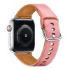 Řemínek z umělé kůže pro Apple Watch 38/40/41/42(S10)mm (Barva Tmavě šedá)