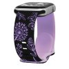 Řemínek gravírované pampelišky pro Apple Watch 38/40/41/42(S10)mm (Barva Zeleno-Bílá)