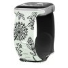 Řemínek gravírované pampelišky pro Apple Watch 42/44/45/46/49mm (Barva Zeleno-Bílá)