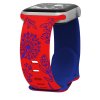 Řemínek gravírované pampelišky pro Apple Watch 42/44/45/46/49mm (Barva Zeleno-Bílá)