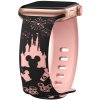Řemínek gravírovaný myšák pro Apple Watch 38/40/41/42(S10)mm (Barva Bílo-černá)