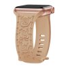 Řemínek gravírované růže pro Apple Watch 38/40/41/42(S10)mm (Barva Fialová)