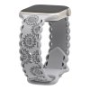 Perforované slunečnice řemínek pro Apple Watch 42/44/45/46/49mm (Barva Lila)