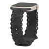 Perforované růže řemínek pro Apple Watch 38/40/41/42(S10)mm (Barva Lila)