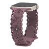 Perforované růže řemínek pro Apple Watch 38/40/41/42(S10)mm (Barva Lila)