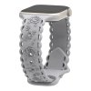 Perforované růže řemínek pro Apple Watch 38/40/41/42(S10)mm (Barva Lila)