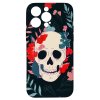 60930 kryt lebka s kvety pro iphone 15 pro max