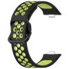 Dvojbarevný řemínek pro Huawei Fit 3 (Barevná varianta Červeno-Bílá)